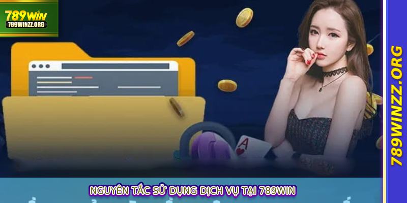 Nguyên tắc sử dụng dịch vụ tại 789WIN