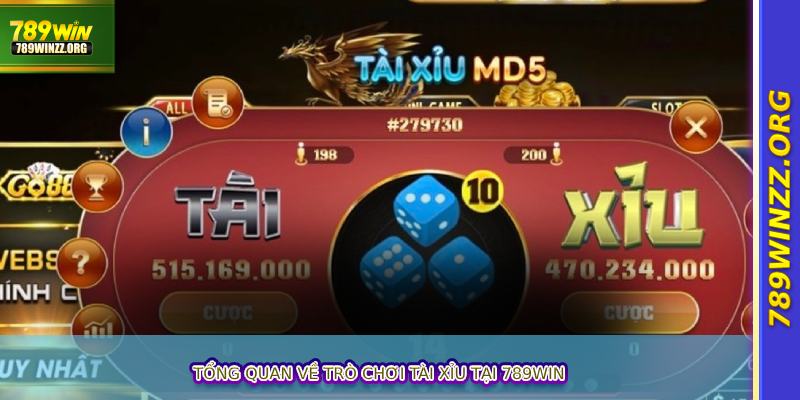 Tổng quan về trò chơi tài xỉu tại 789WIN
