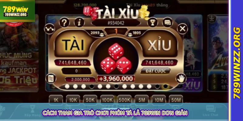 Trải Nghiệm Tài xỉu 789WIN